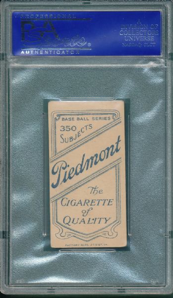 1909-1911 T206 Hart, Jimmy, Piedmont Cigarettes PSA 3 *SLer*