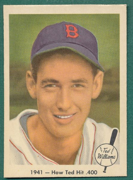 1959 Fleer Ted Williams (12) Card Lot