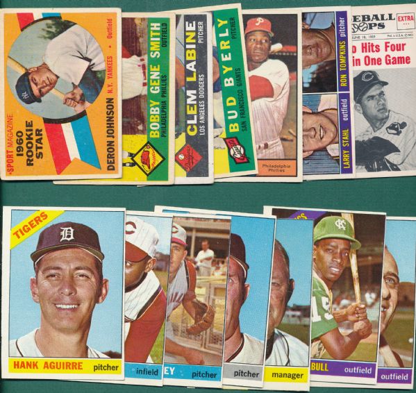 1960s Topps (18) Card Lot W/ 60 McCovey AS, Hi #