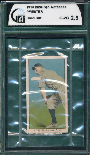 1913 Baseball Series Notebook (2) Card Lot