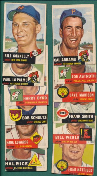 1953-56 Topps & Red Man (26) Card Lot