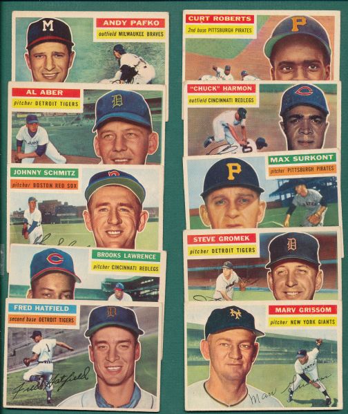 1953-56 Topps & Red Man (26) Card Lot