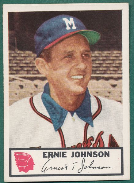 1953-54 Johnston Cookies (24) Card Lot