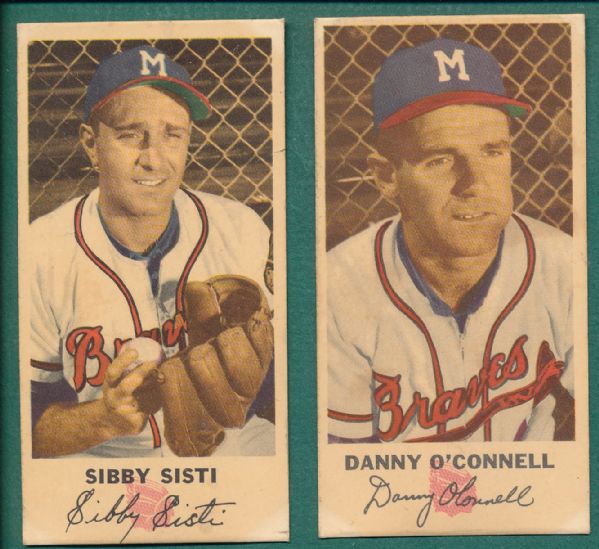 1953-54 Johnston Cookies (24) Card Lot