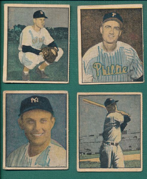 1951 Berk Ross (9) Card Lot *4 Sports*