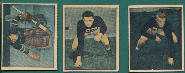 1951 Berk Ross (9) Card Lot *4 Sports*