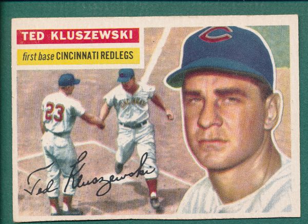 1956 Topps (50) Card Lot W/Kluzewski