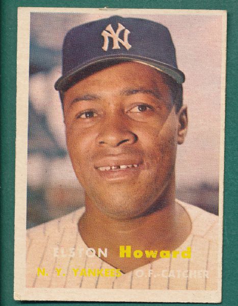 1957 Topps (83) Card Lot W/Elston Howard