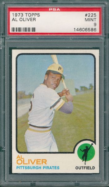 1973 Topps (2) Card Pirates Lot #95 & #225 PSA 9