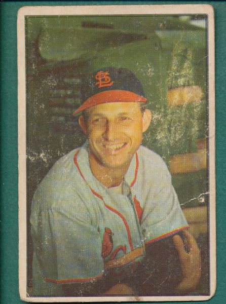 1953 Bowman Color #32 Stan Musial