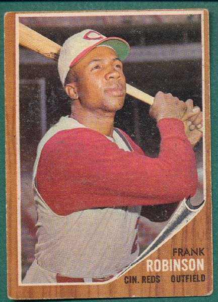 1962 Topps (102) Card Lot W/Frank Robinson