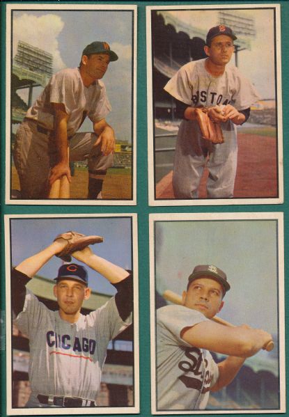 1950s Bowman (19) Card Lot W/Stengel