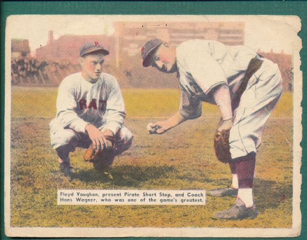 1936 R312 Pastel Lot of (2) W/Honus Wagner