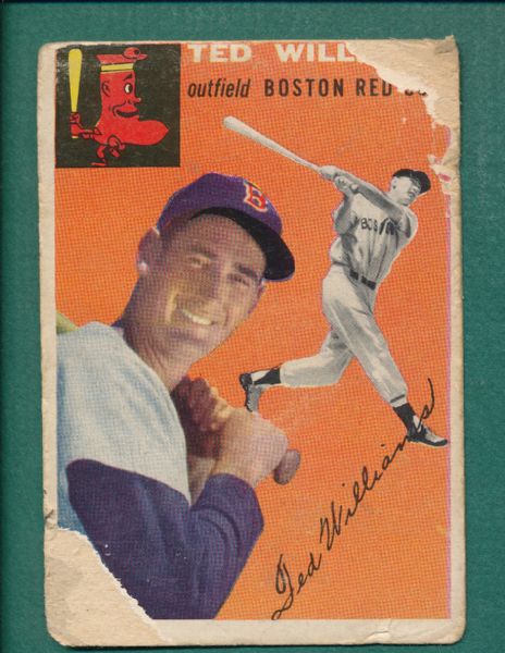 1950s Topps Ted Williams (3) Card Lot