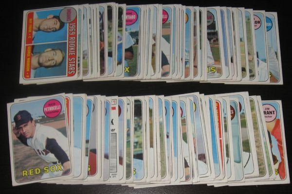 1969 Topps (136) Card Lot