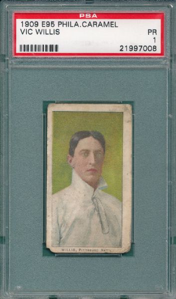 1909 E95 Willis Philadelphia Caramels PSA 1