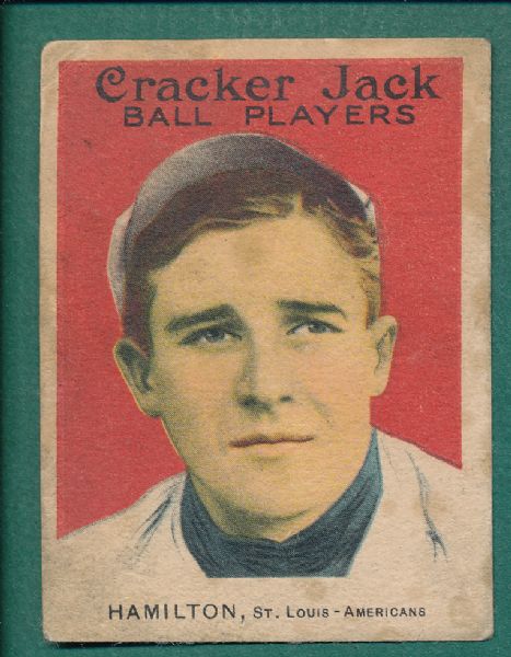 1915 Cracker Jack #171 Earl Hamilton