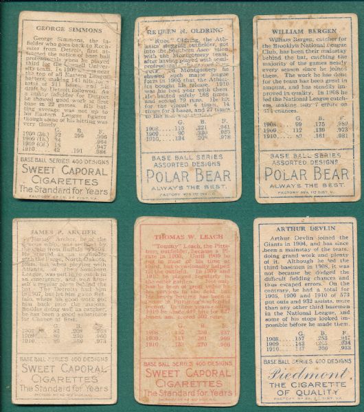 1911 T205 (12) Card Lot