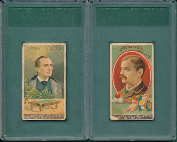 1887 N162 Goodwin Champions Lot of (7) W/Buffalo Bill