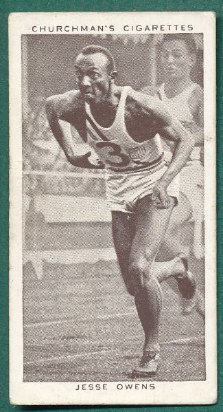 1934 Kings of Speed Complete Set (50) W/Jesse Owens