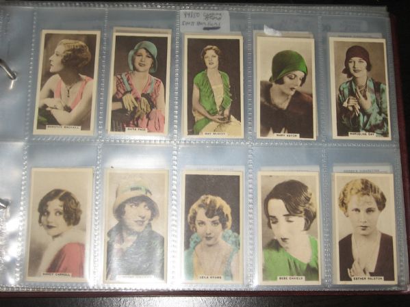 1930s Cinema Stars Lot of (211) W/Garbo & Fairbanks