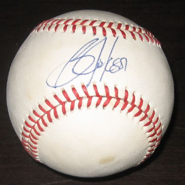 Bo Jackson Autographed Baseball 