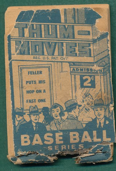 1937 R326 Goudey #8 Bob Feller Thumb Movies 