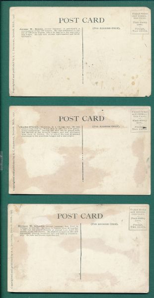 1907 Dietsche Postcard Lot of (4)