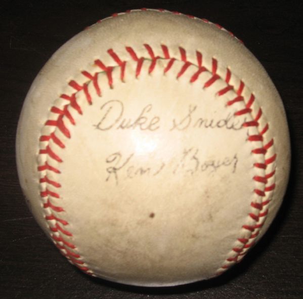 1961 Salesman's Sample Baseball