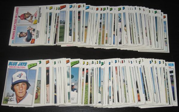 1977 O-Pee-Chee (193) Card Lot W/Rice