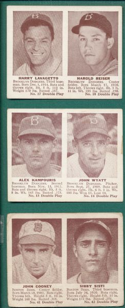 1941 Double Play (3) Card Lot