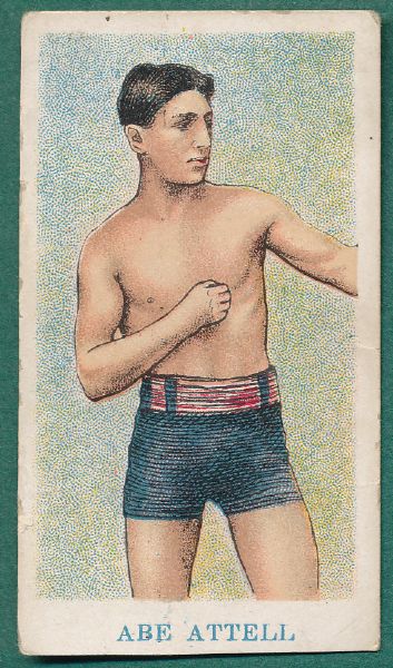 1910 E75 Boxing, Abe Attell, American Caramel