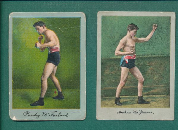 1910s Lot of (4) Boxing T220 Mecca & T225 Knedival