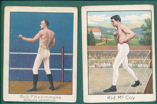 1910s Lot of (4) Boxing T220 Mecca & T225 Knedival