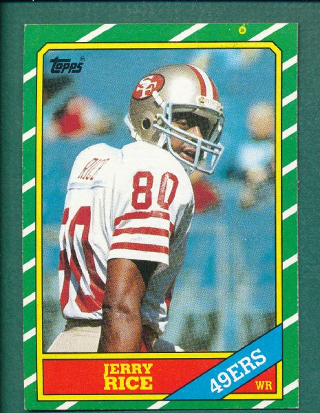 1970-86 Topps FB (133) Card Lot W/ Jerry Rice Rookie