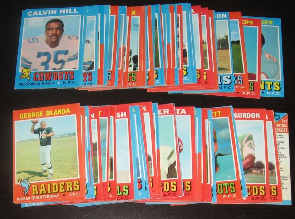 1970-86 Topps FB (133) Card Lot W/ Jerry Rice Rookie