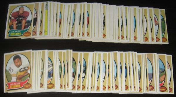 1970 Topps FB Lot of (350) W/ Gale Sayers