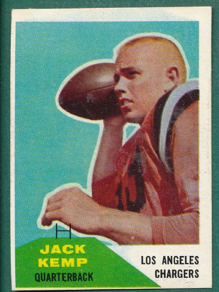 1960-67 Fleer & Philadelphia FB Lot of (105) W/ Jack Kemp *Rookie*