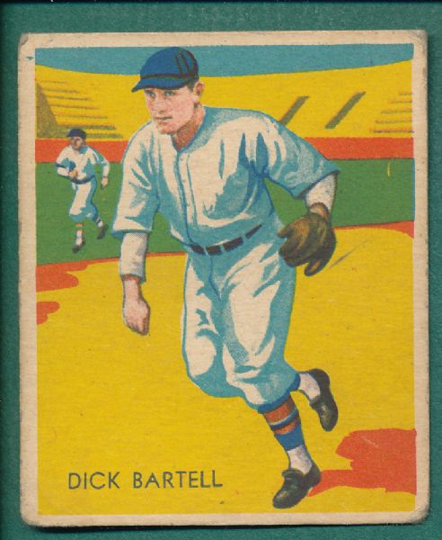 1934-36 Diamond Stars #101 Dick Bartell *High Number*