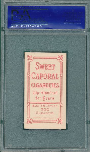 1909-1911 T206 Raymond, Sweet Caporal Cigarettes PSA 6