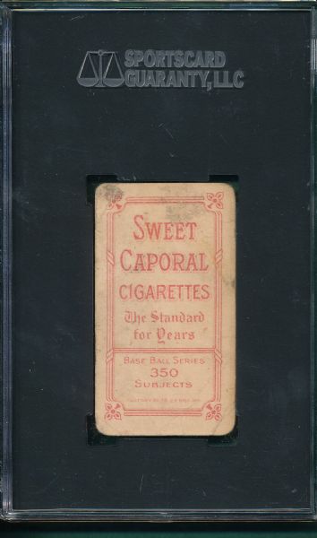 1909-1911 T206 Doyle, Joe Sweet Caporal Cigarettes SGC 10