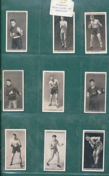 1928 Ogdens Puglists in Action *Complete Set* 50/50