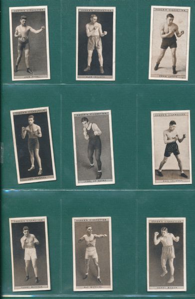 1928 Ogdens Puglists in Action *Complete Set* 50/50