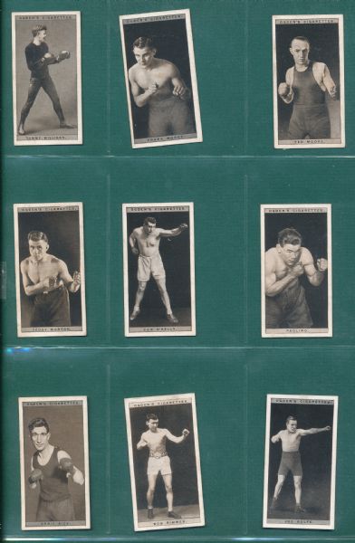 1928 Ogdens Puglists in Action *Complete Set* 50/50