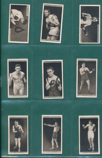 1928 Ogdens Puglists in Action *Complete Set* 50/50