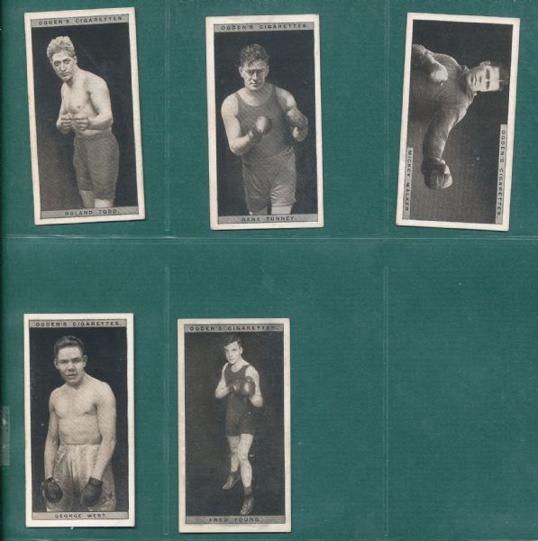 1928 Ogdens Puglists in Action *Complete Set* 50/50