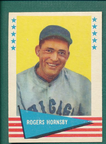 1961 Fleer (42) Card Lot