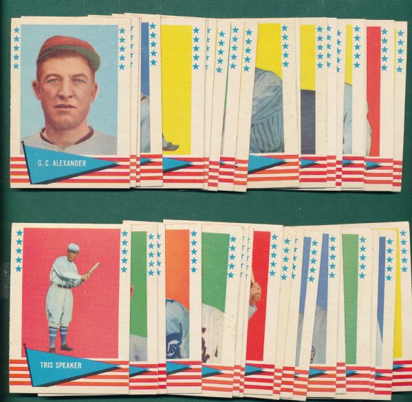 1961 Fleer (42) Card Lot