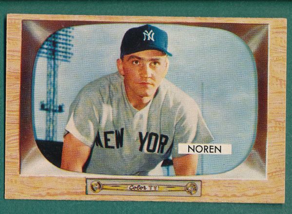 1955 Bowman (42) Card Lot W/ Noren