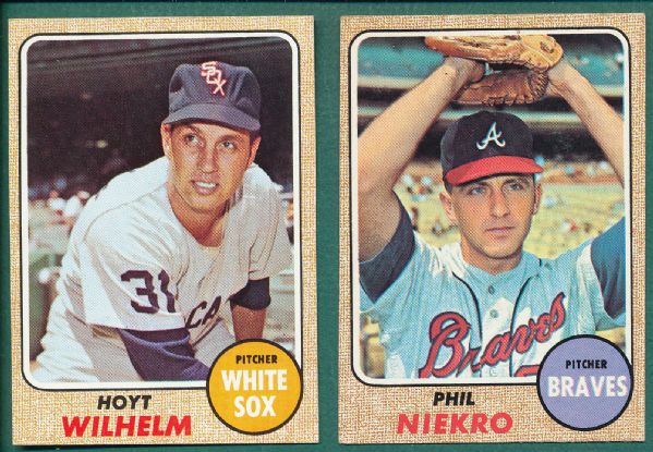 1967-68 Topps (76) Card Lot W/ Drysdale